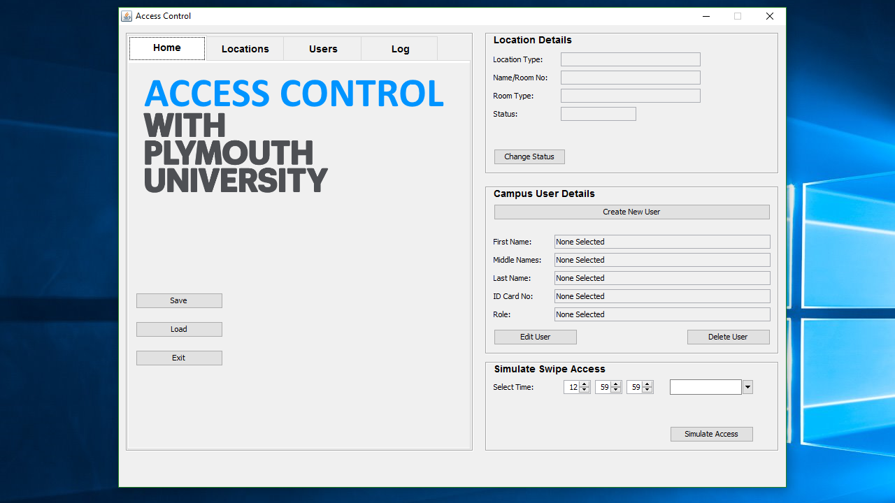 Access Control screenshot
